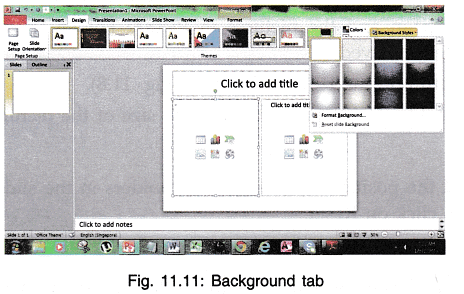 MS-PowerPoint Chapter Notes | Computer Science for Grade 9