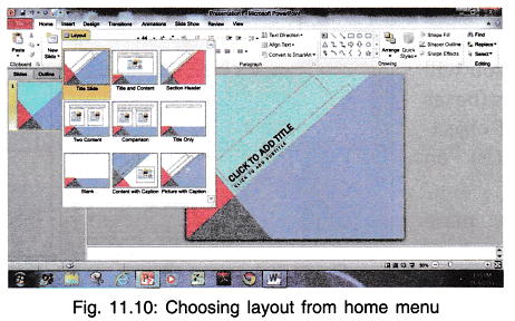 MS-PowerPoint Chapter Notes | Computer Science for Grade 9