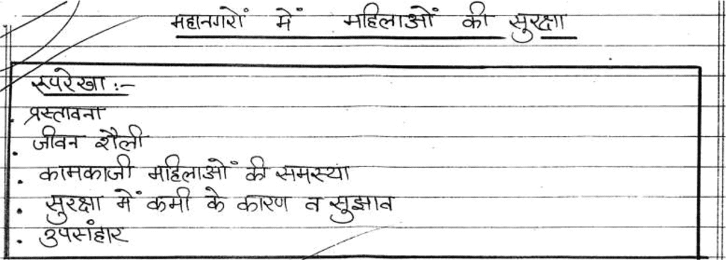 Class 10 Hindi (A): Topper`s Answer Sheet (2019) | Hindi Class 10