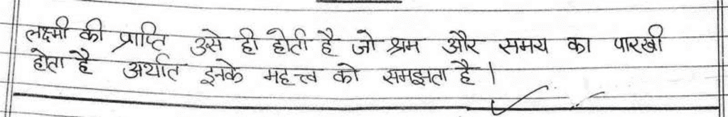 Class 10 Hindi (A): Topper`s Answer Sheet (2019) | Hindi Class 10