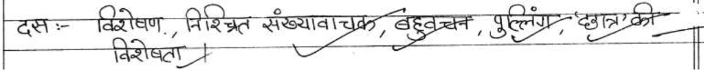 Class 10 Hindi (A): Topper`s Answer Sheet (2019) | Hindi Class 10
