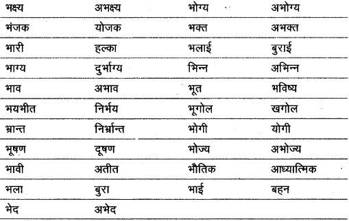 विलोम शब्द | Hindi Class 9 (Sparsh and Sanchayan)