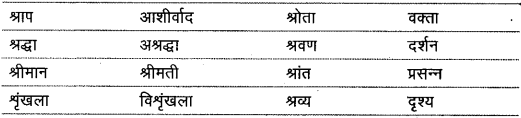 विलोम शब्द | Hindi Class 9 (Sparsh and Sanchayan)