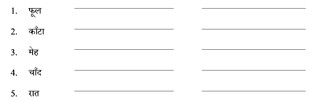 NCERT Solutions for Class 7 Hindi Chapter 3 फूल और काँटा