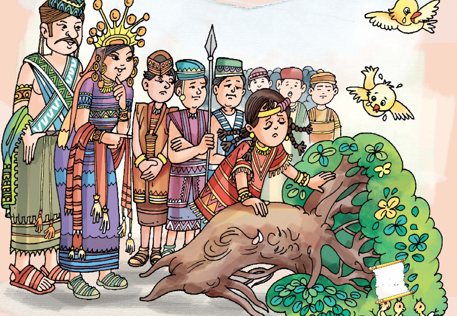 Worksheet: Who Will Be Ningthou? | English Marigold Class 5