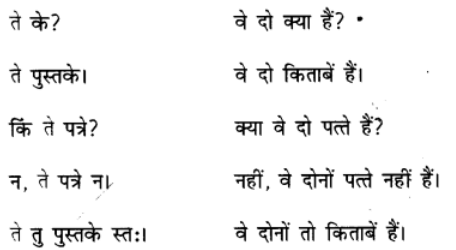 एषः कः ? एषा का ? एतत् किम् ? Chapter Notes | Sanskrit for class 6