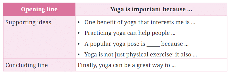 Yoga- A Way of Life NCERT Solutions | English Class 6 (Honeysuckle)