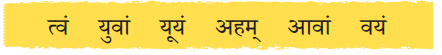 अहं च त्वं च NCERT Solutions | Sanskrit for class 6