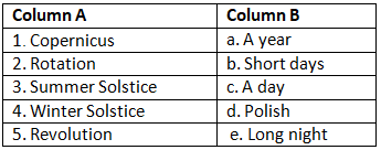 Textbook Solutions: Movements of the Earth | Be an Explorer 5: Book Solutions, Notes & Worksheets - Class 5