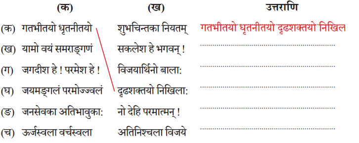 NCERT Solutions: शूरा: वयं धीरा: वयम्