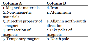 Worksheet Solutions: Magnets | Year 8 Physics (Cambridge) - Class 8