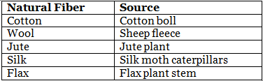 Fibre to Fabric Class 5 Worksheet EVS