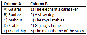 Worksheet: The Unlikely Best Friends | English Class 6 (Honeysuckle)