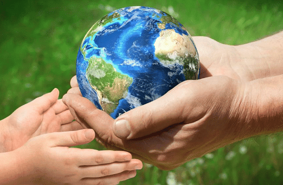 The Earth-Our World - 1 Class 5 Worksheet SST