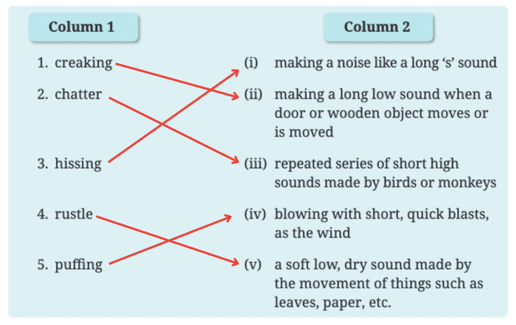 NCERT Solutions for Class 7 English Unit 4 The Tunnel