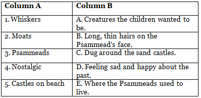 Five Children and It Class 5 Worksheet English Gul Mohar