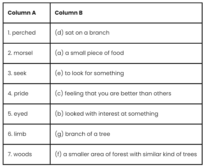 The Raven and The Fox NCERT Solutions | English Class 6 (Honeysuckle)