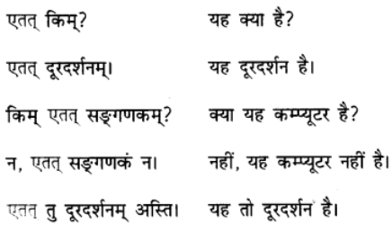 एषः कः ? एषा का ? एतत् किम् ? Chapter Notes | Sanskrit for class 6
