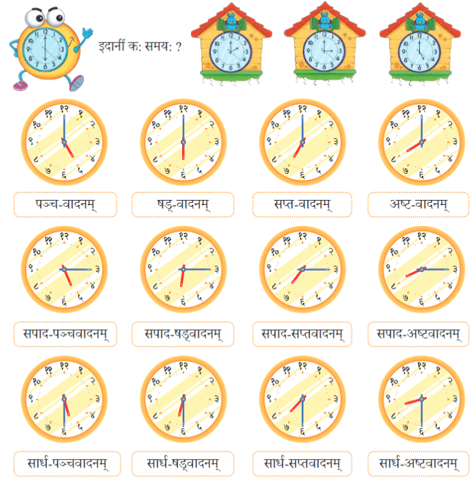 अहं प्रातः उत्तिष्ठामि Chapter Notes | Sanskrit for class 6
