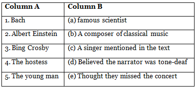 The Night I Met Einstein Class 7 Worksheet Buzzword