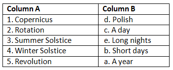 Textbook Solutions: Movements of the Earth | Be an Explorer 5: Book Solutions, Notes & Worksheets - Class 5
