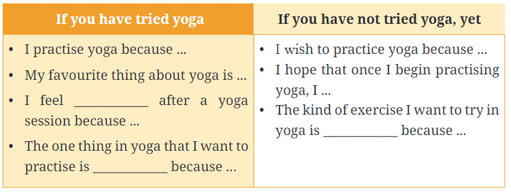 Yoga- A Way of Life NCERT Solutions | English Class 6 (Honeysuckle)