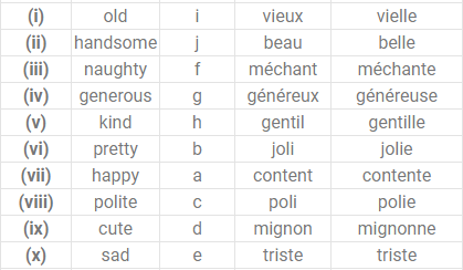 NCERT Solutions: La Famille De Manuel
