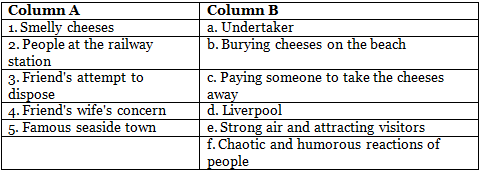 Q3: Match the Column (In a Table)