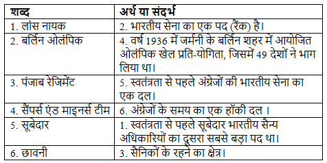 गोल NCERT Solutions | Hindi for Class 6