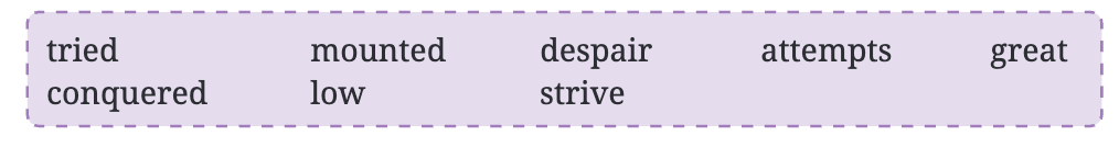NCERT Solutions for Class 7 English Unit 1 Try Again