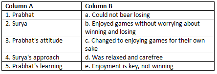 Worksheet Solutions: Change of Heart | English Class 6 (Honeysuckle)