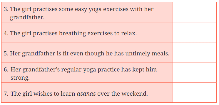 Yoga- A Way of Life NCERT Solutions | English Class 6 (Honeysuckle)