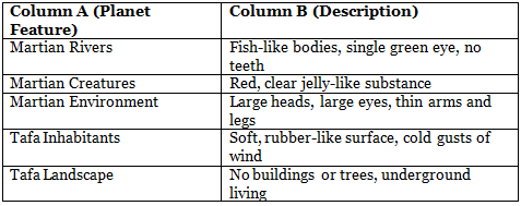 The Diary of a Space Traveller Class 7 Worksheet English Oxford