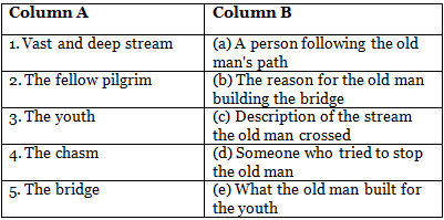 The Bridge Builder Class 7 Worksheet Buzzword