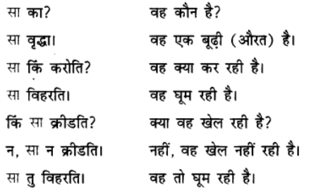 एषः कः ? एषा का ? एतत् किम् ? Chapter Notes | Sanskrit for class 6