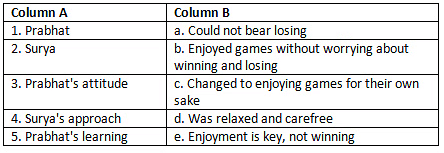 Worksheet: Change of Heart | English Class 6 (Honeysuckle)