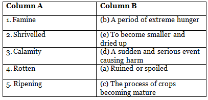 A Farmer`s Greatest Treasure Class 7 Worksheet Buzzword