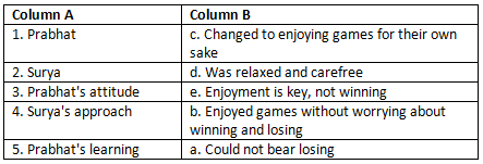 Worksheet Solutions: Change of Heart | English Class 6 (Honeysuckle)