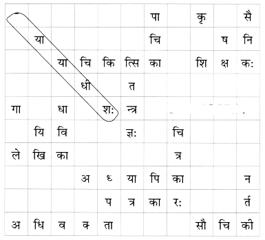 Worksheet: अहं च त्वं च | Sanskrit for class 6