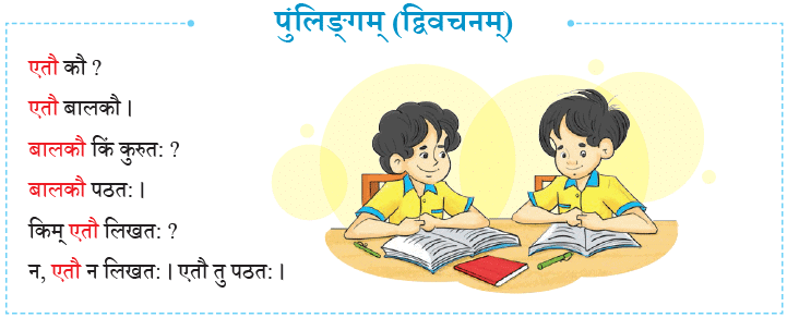 एषः कः ? एषा का ? एतत् किम् ? Chapter Notes | Sanskrit for class 6