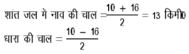 नाव तथा धारा (Boat and Streams) - Quantitative Aptitude