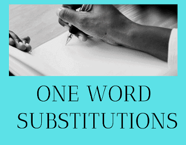 One Word Substitutions Tips and Tricks for Government Exams