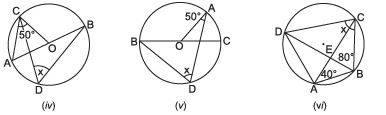 Class 9 Maths Chapter 10 Practice Question Answers - Circles