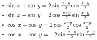 Important Formulas: Trigonometry | SSC CGL Tier 2 - Study Material, Online Tests, Previous Year