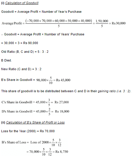 Retirement/Death of a Partner (Part - 4) | Accountancy Class 12 - Commerce