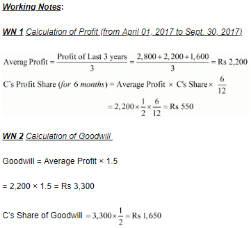 Retirement/Death of a Partner (Part - 2) | Accountancy Class 12 - Commerce