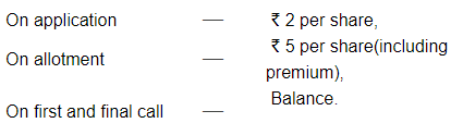 Accounting for Share Capital (Part - 5) | Accountancy Class 12 - Commerce