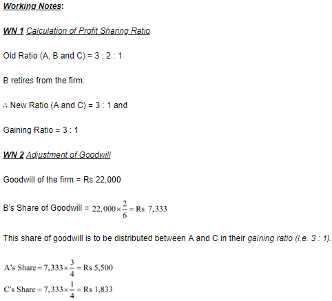 Retirement/Death of a Partner (Part - 3) | Accountancy Class 12 - Commerce