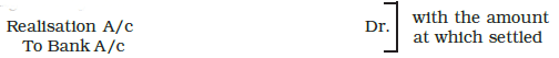 Dissolution of a Partnership Firm Chapter Notes | Accountancy Class 12 - Commerce