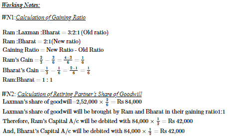 Retirement/Death of a Partner (Part - 2) | Accountancy Class 12 - Commerce